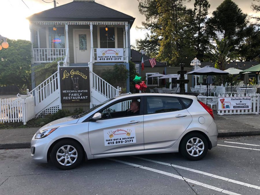 Las Guitarras Novato is OPEN for take-out, curbside pickup, and Free Delivery